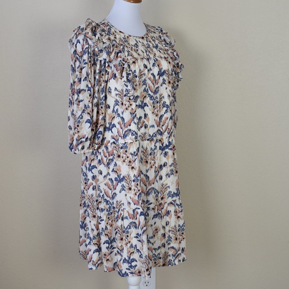Good Hart Matilda Jane Perennial Florals Ruffled Dress NEW Small - Picture 7 of 9